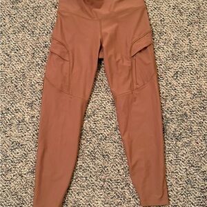 Old Navy Brown Pants with Fitted Design and Smooth Fabric
